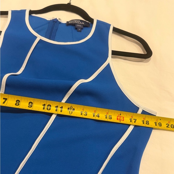 Women's Piped-Seam Sleeveless Bodycon Dress Sz 12 New No Tag - Picture 6 of 13